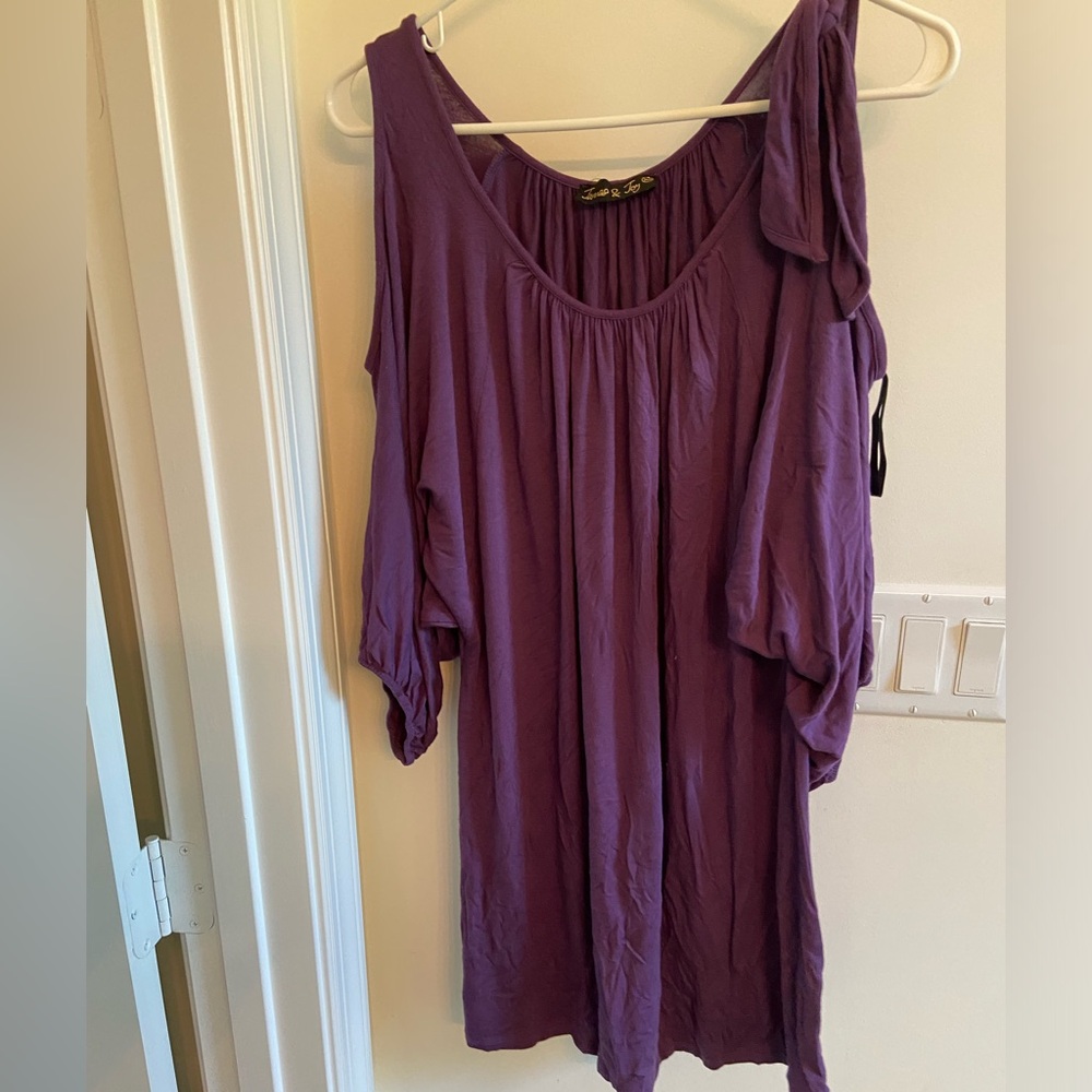 James & Joy purple dress